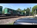 CSX mixed freight train