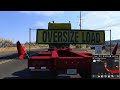 𝗢𝘃𝗲𝗿𝘀𝗶𝘇𝗲𝗱 𝗖𝗮𝗿𝗴𝗼 Harvester Transport | American Truck Simulator |