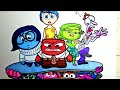 Inside Out 2 Coloring Pages / How to Color All the main Characters / NCS Music