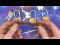 Lock Noob Custom Lock Pick Vs Three Papaiz Padlocks