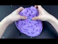 PURPLE vs PINK! Mixing Random into GLOSSY Slime ! Satisfying Slime Videos