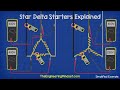 Star Delta Starter Explained - Working Principle