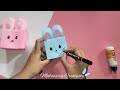 Diy Paper Bunny Bag || Origami Handmade Paper Bunny Bag