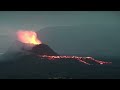 Lava Pond Burst, Cascades Towards South, Iceland KayOne Volcano Eruption Update, Sound