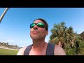 Heavy Afternoon Traffic at the Okaloosa Island Pier!!! Surfing Fort Walton Beach Destin Gulf Coast.