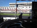 2011 24 Hours of Daytona: Cars crossing start/finish