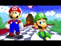 Mario Plays CAT MARIOOO!!! Ft. Luigi