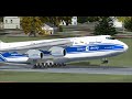 Nice  An124 landing at EDDN #swiss001landing