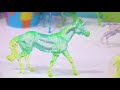 Trying Out NEW Breyer Suncatchers Paint Craft Kit Rainbow DIY Unicorn Horse Set