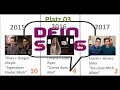 Dein Song 2015 vs. 2016 vs. 2017