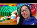 AMAZING Domino & Marble Tricks! (ft. Jelle's Marble Runs)