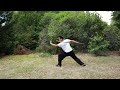 Shaolin Kung Fu Wushu Intermediate Level Bo Staff Tutorial 2 少林功夫