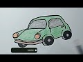 Draw cars easily | learn to paint and draw for kindergarten children