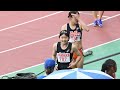 [4k高画質] 三好美羽も登場　女子100m　準決勝1組＆2組　第108回日本選手権　君嶋 愛梨沙