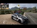 Restore - Police BMW M4 GTS + Chase | Forza Horizon 5 | Logitech G920 | 4K 60FPS
