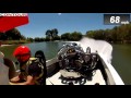 Waterskiing with 135 mph