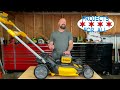 DeWALT 2x20v Self Propelled Lawn Mower  ||  Unboxing and Quick Look