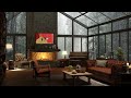 Cozy Window Rain & Thunder | Be Asleep in 3 min | Heavy Rain for Sleep, Study and Relaxation