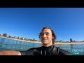 SURFING THE GLASSIEST WAVES EVER! (RAW POV)