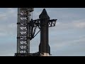 SpaceX Starship Stacked Onto Booster w/ Chopsticks [Timelapse]