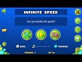 (ID In desc) Infinite Speed - A solo project by me | Geometry Dash