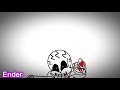 Dust sans vs hardmode sans (Karmatic time trio vs murder time trio phase 1.25)(Animation)