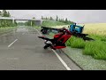Realistic Freeway Crashes #08 | BeamNG.drive