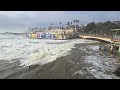 Capitola village getting smashed by swells Dec 2023