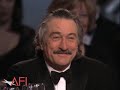 Robin Williams Salutes Robert De Niro at AFI Life Achievement Award