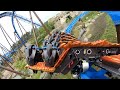 Fenix Roller Coaster (Phoenix) Multi Angle POV 4K - Toverland, Netherlands