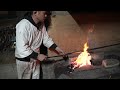 Fantastic process of making Japanese swords by Japanese sword masters and apprentices .