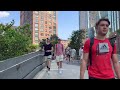 NYC Walk : Hudson Yards, Moynihan Connector & High Line in July 2023