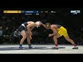 157 LBS: #5 Alec Pantaleo (Michigan) vs. #1 Jason Nolf (Penn State) | Big Ten Wrestling