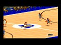 NBA LIVE 95 (Super Nintendo) ORLANDO MAGIC vs INDIANA PACERS