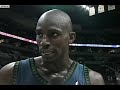 MVP Battle - Kevin Garnett vs Tim Duncan! Wolves @ Spurs March 2003