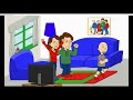 Classic Caillou & Clyde Freezes Dora/Grounded