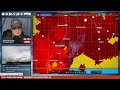🔴NOW: Tornado Threat Broadcast with LIVE Storm Chasers