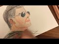 Drawing Tom cruise in top gun