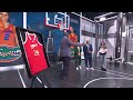 Shaq Presents His daughter, Me'Arah O'Neal, With Her McDonald's All-American Jersey 🫶 | NBA on TNT