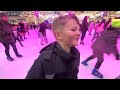 Christmas Time in Downtown Detroit | Monroe Midway | Ice Skating at Campus Martius Park!