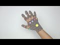 Amazing THANOS gauntlet made out of 1,728 magnets