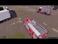 Emergency Call 112 - Fire Truck Water Cannon on Duty! 4K