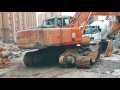 Excavator Solves the Problem | Tracks Came Off