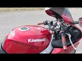 2007 Kawasaki 600-J (ZZR600), Start and quick ride