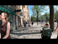 Stockholm City Center - Odenplan - Walking  Tour - Juli - 4K