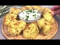 Baked cauliflower is better than meat! Crispy Baked Cauliflower - Recipe # 96