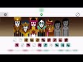 cómo creo que se ven los personajes de @incredibox en el bonus 1 de armed