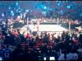 Chris Jericho yells at an old guy after the Smackdown taping