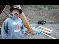 How to set up the Wood-Mizer sawmill quickly, about to cut my log.