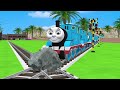 踏切アニメ あぶない電車 TRAIN 🚦 Fumikiri 3D Railroad Crossing Animation #train